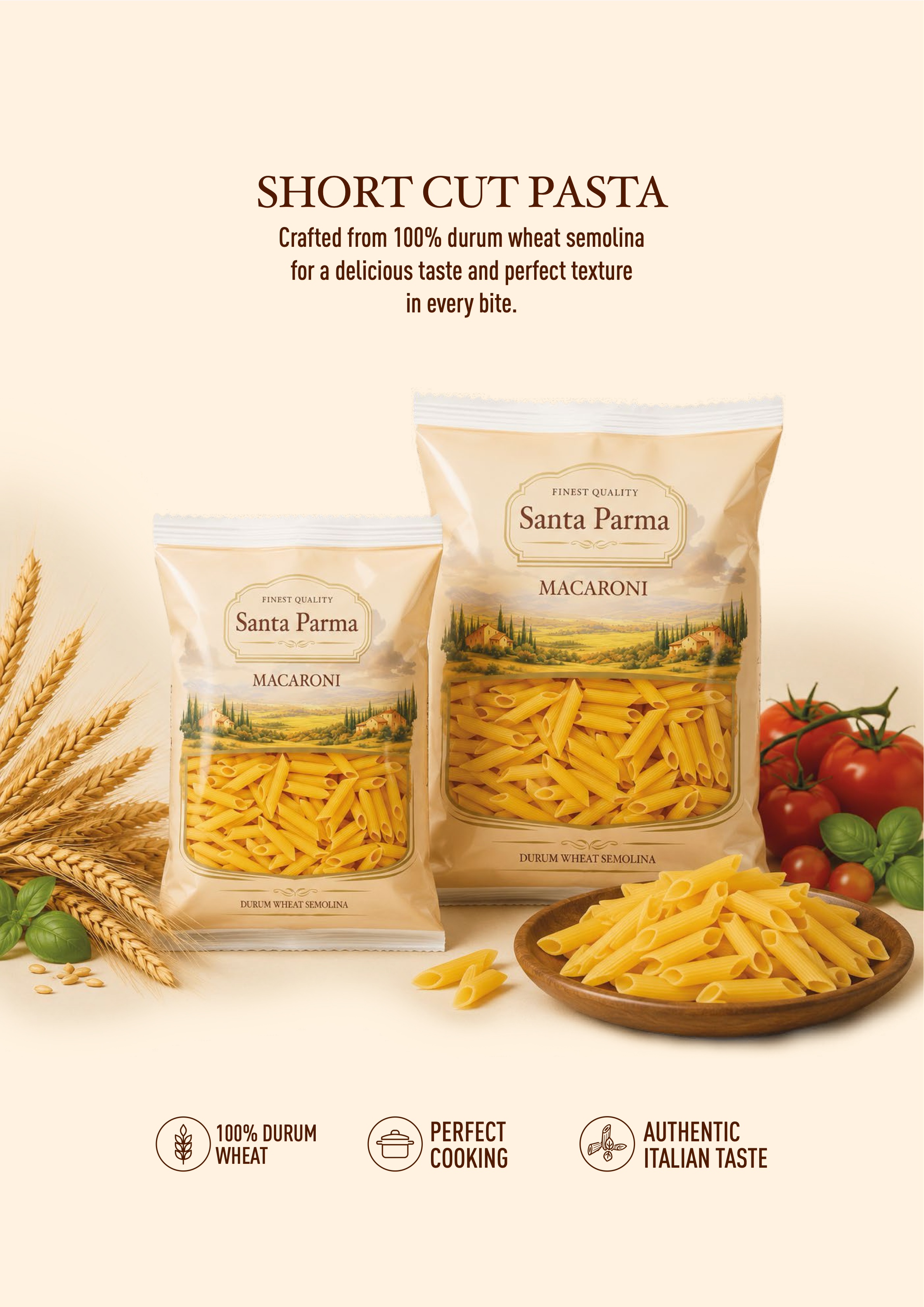 Santa Parma Short Cut Pasta