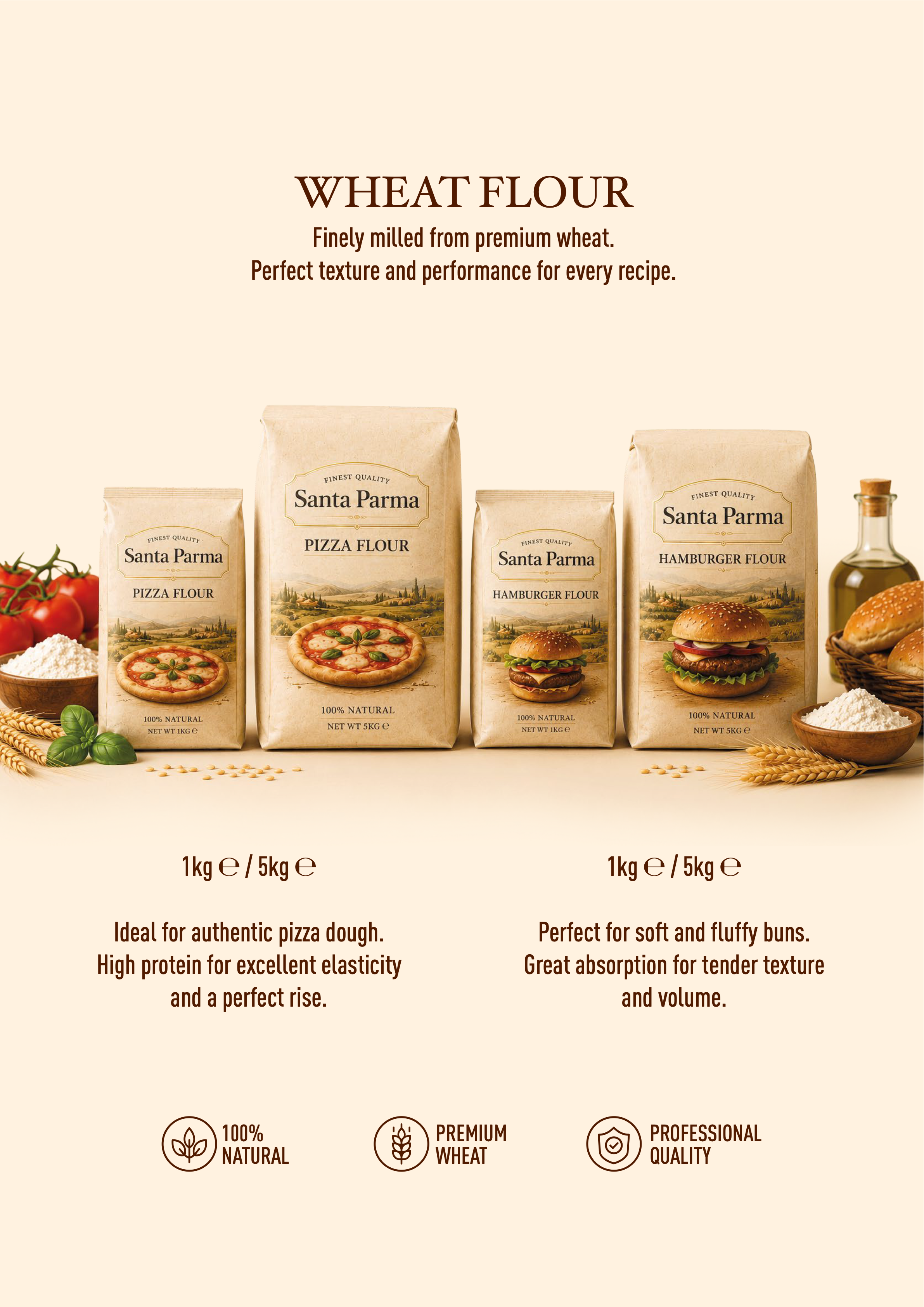 Santa Parma Specialty Wheat Flour
