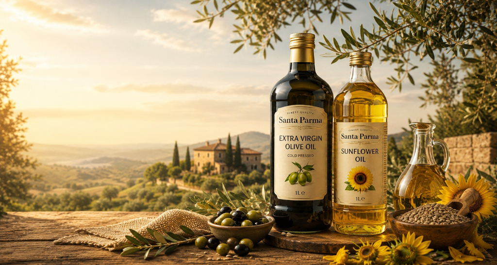 Santa Parma Olive Oil and Sunflower Oil
